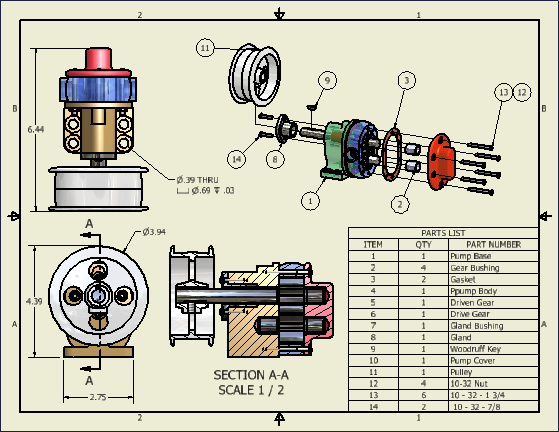 ... drawings have the standard drawing file extension ( .idw , .dwg