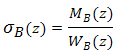 calcul contrainte poutre