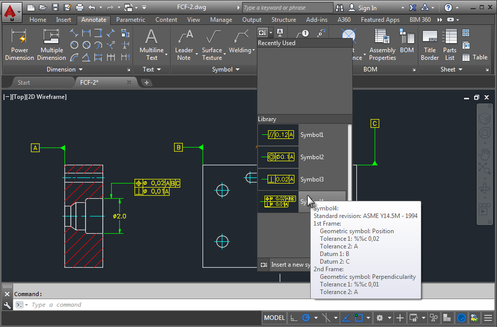 Autodesk Electrical Symbols Study