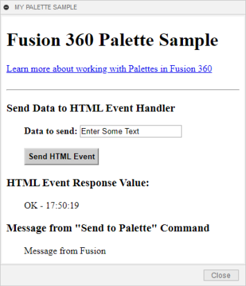 Python Show Palette Sample