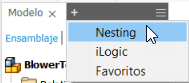 Acerca De La Interfaz De Inventor Nesting