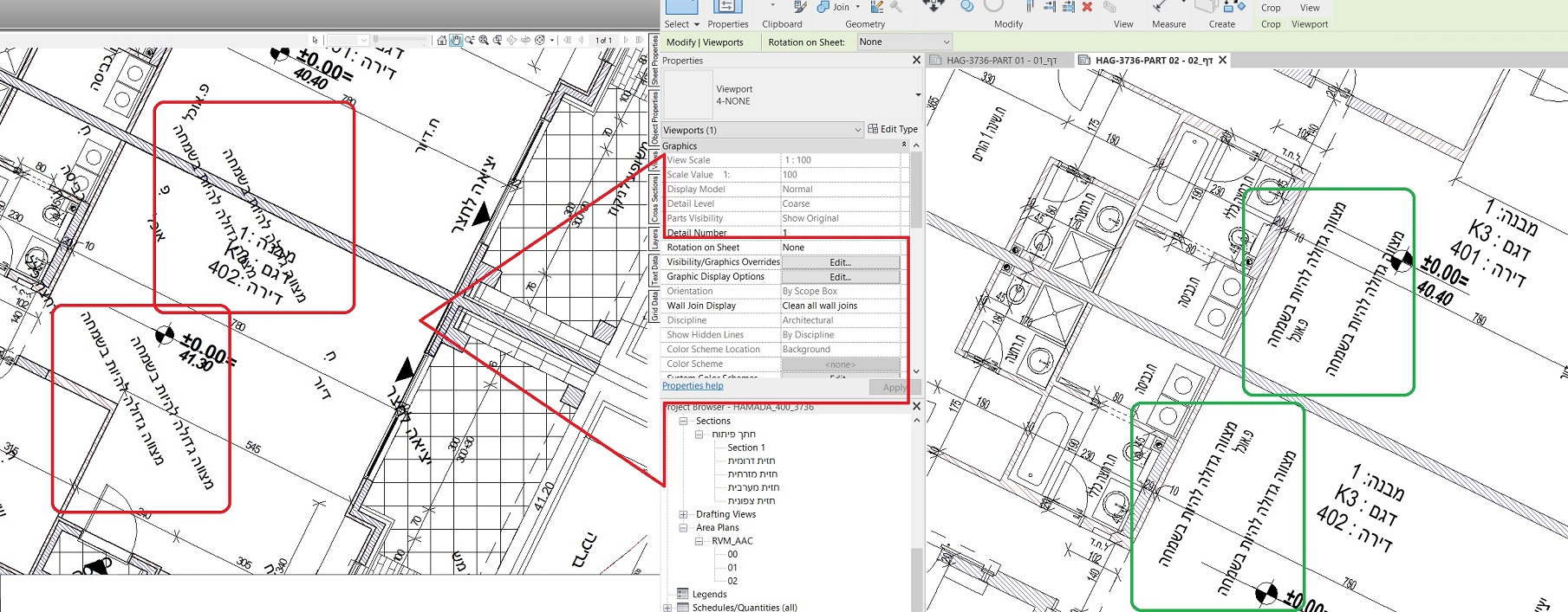 O texto é rotacionado e desalinhado exportando para DWF DWFX do Revit