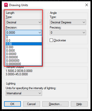 How To Change Unit Precision For Length Measurements In Autocad