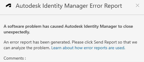 Fusion Autodesk Identity Manager