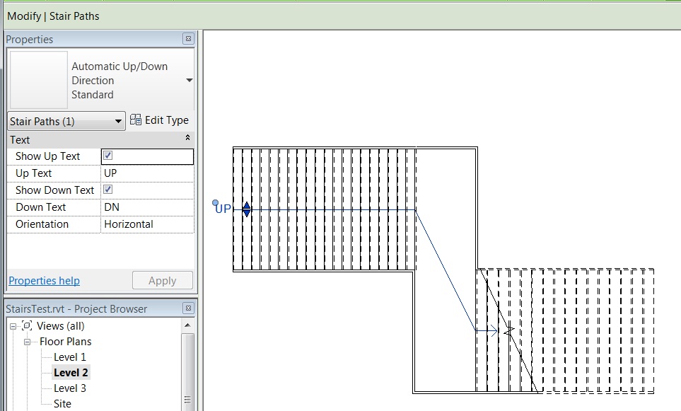 階段の注釈 Revit 製品 Autodesk Knowledge Network