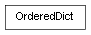 Inheritance diagram of OrderedDict