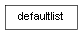 Inheritance diagram of defaultlist