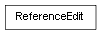 Inheritance diagram of ReferenceEdit