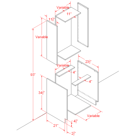 Using Basic Polygon Editing To Create A Base Cabinet 3ds Max