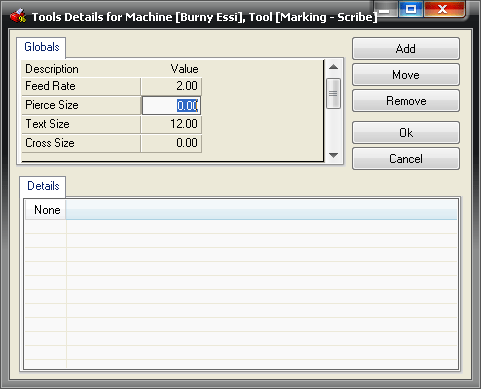 Tool properties