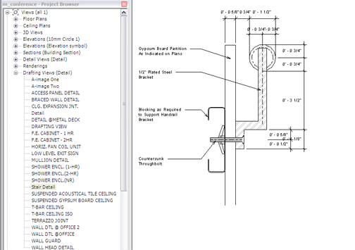 revit drafting services