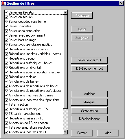 Description Du Gestionnaire D Objets Autocad Structural