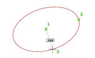 Эллипс по окружности в автокаде