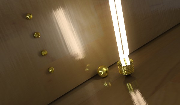 使用 <i>mia_light_surface</i> 的示例