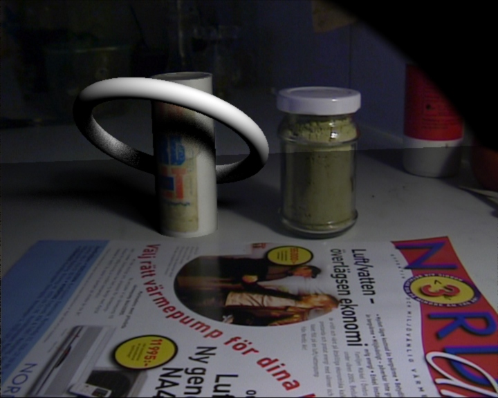 将背景映射到朗伯 (Lambertian) 着色器