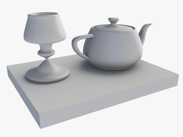 使用环境光遮挡