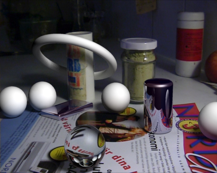 最终聚集照亮对象