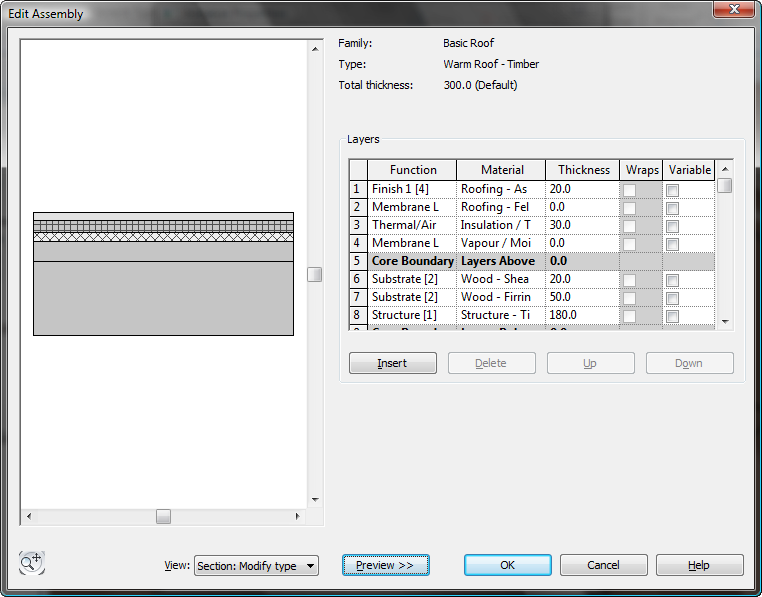 Revit Roof Tip 8 Set Variable Material For Sloped Insulation Youtube