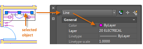 properties menu autodesk graphic