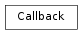 Inheritance diagram of Callback