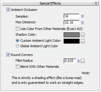 Special Effects Rollout 3ds Max 17 Autodesk Knowledge Network