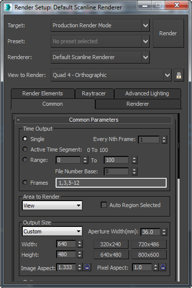 presets vray 3ds max