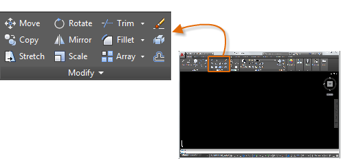 change autocad commands