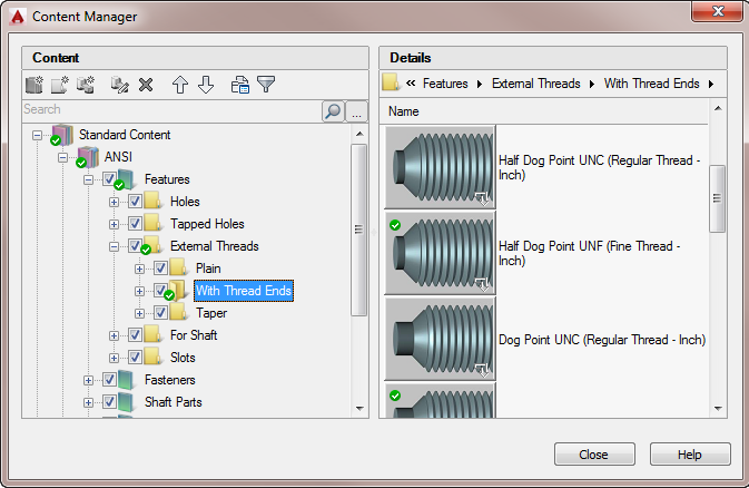 Autocad fastener library free