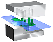 Parting plane graphic