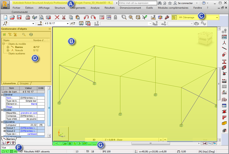 Interface utilisateur Robot