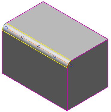 创建实体圆倒角