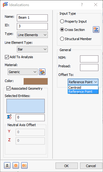 Line Element Properties