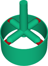 entrada en radio (araña)