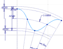 Inventor创建螺旋弹簧的截面轮廓 图2