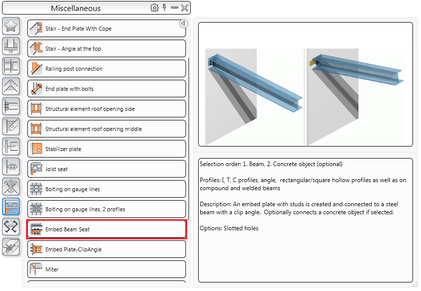 Faq How Are Joints Created Between Concrete And Steel Elements In Advance Steel Advance Steel 19 Autodesk Knowledge Network