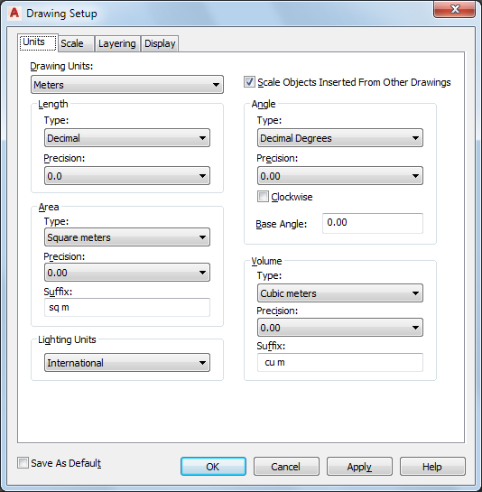 To Specify the Drawing Units AutoCAD Architecture 2019 Autodesk