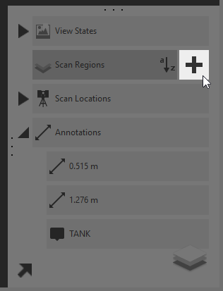 Create and Edit Scan Regions