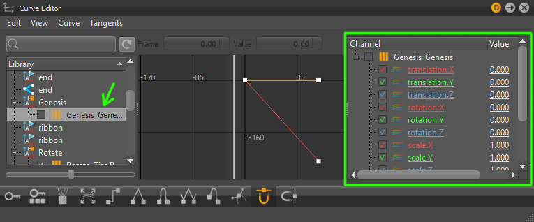 Working with the Curve Editor