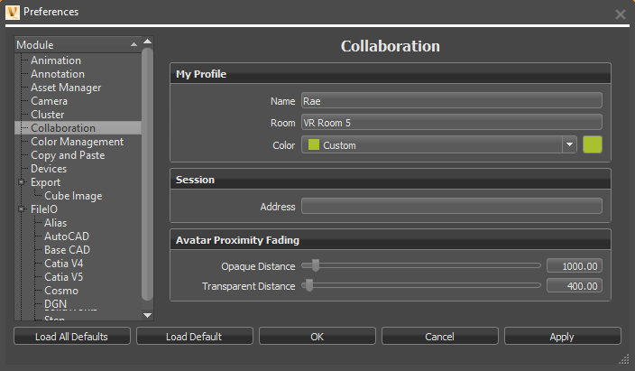 Collaboration Preferences