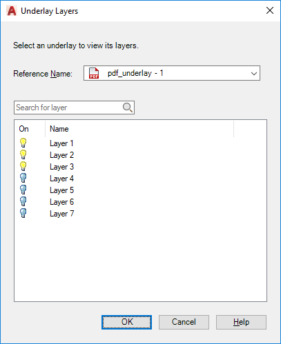 pdf underlay not showing in autocad mac 2020