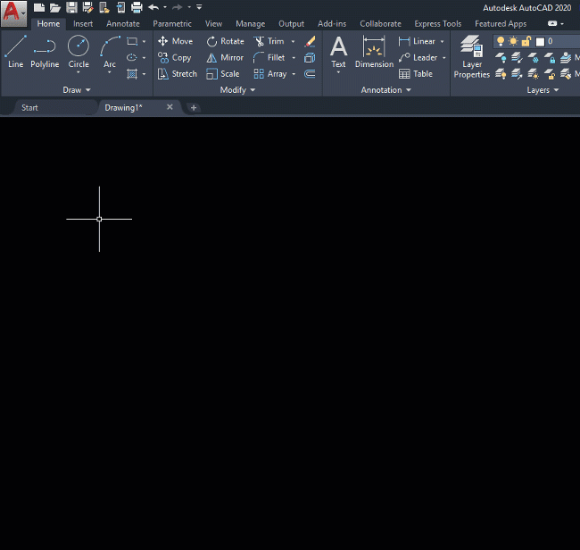 autocad change background color