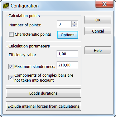 Configuration - ANSI/AWC NDS-2012