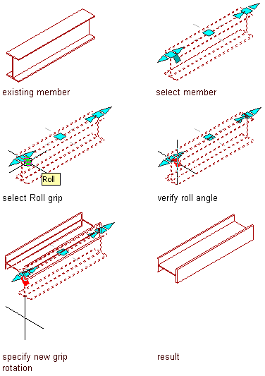 To Change The Structural Member Roll Autocad Architecture 2021 Autodesk Knowledge Network