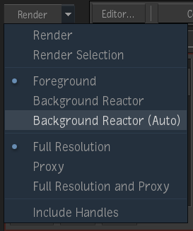 Background Reactor (Auto)