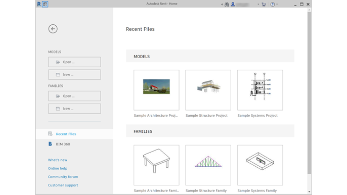 where to get standard autodesk revit families