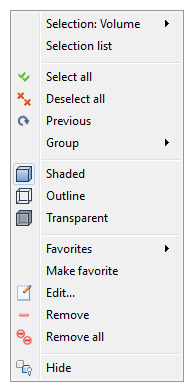 right click part materials