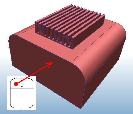 selezionare il rivestimento esterno