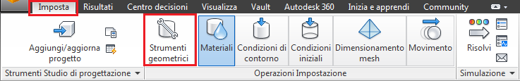 icona Strumenti di geometria