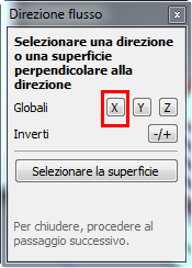 Direzione flusso