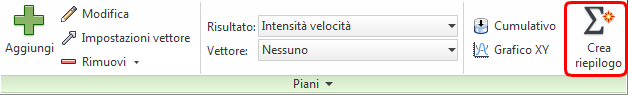 icona Crea riepilogo